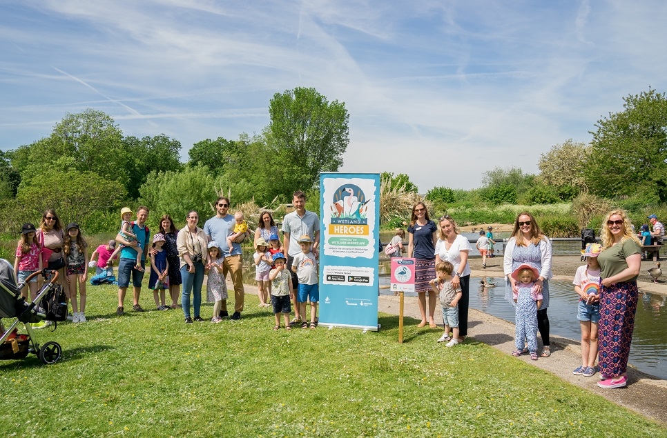 Slimbridge launches new family friendly app 'Wetland Heroes' created by Aardman