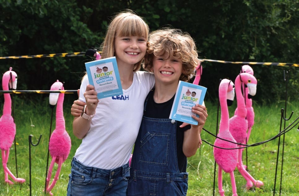  Families flock to Martin Mere to become fully-fledged Wetland Rangers