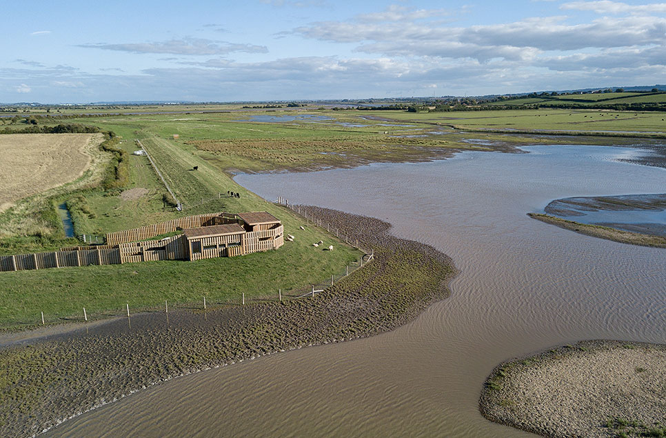 WWT Blue Carbon work on Prince of Wales website showcasing top innovations to help combat climate change