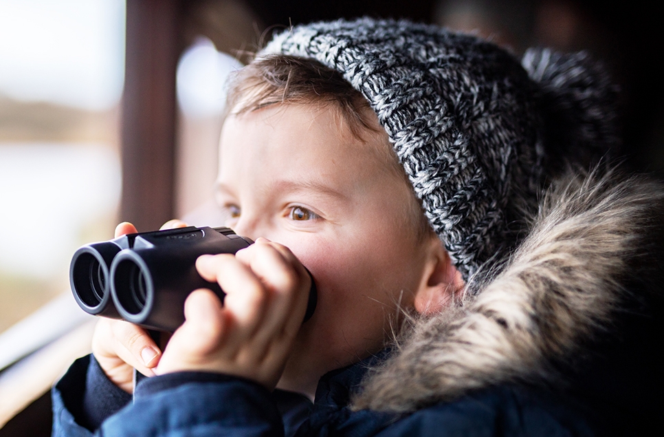 Hide out in our hides this Feb halfterm