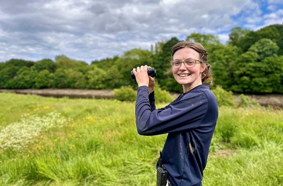 Meet the team:  Kate Ferguson - Reserve Warden